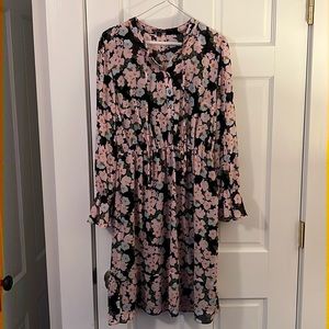 J. Crew - Size Small - Floral Long Sleeve Dress